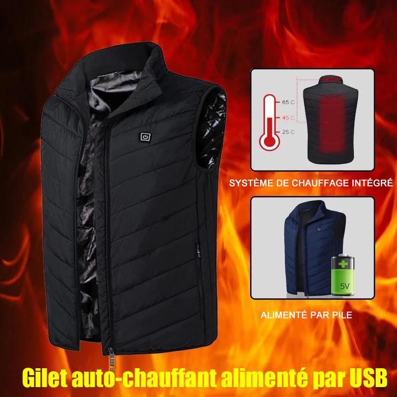 Men's heated vest insulated | luvikno