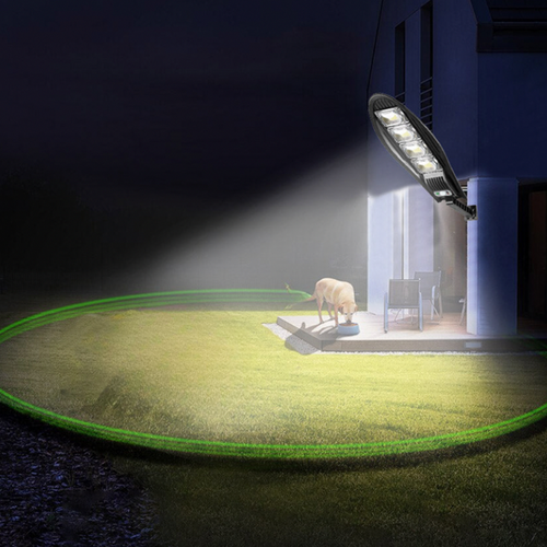 LumièreDragon – Kraftig solenergi LED spotlight for utendørs Luvikno