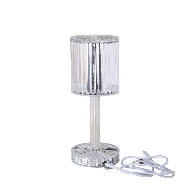 Luvikno | Dimbar Krystall Bordlampe Med Moderne Design