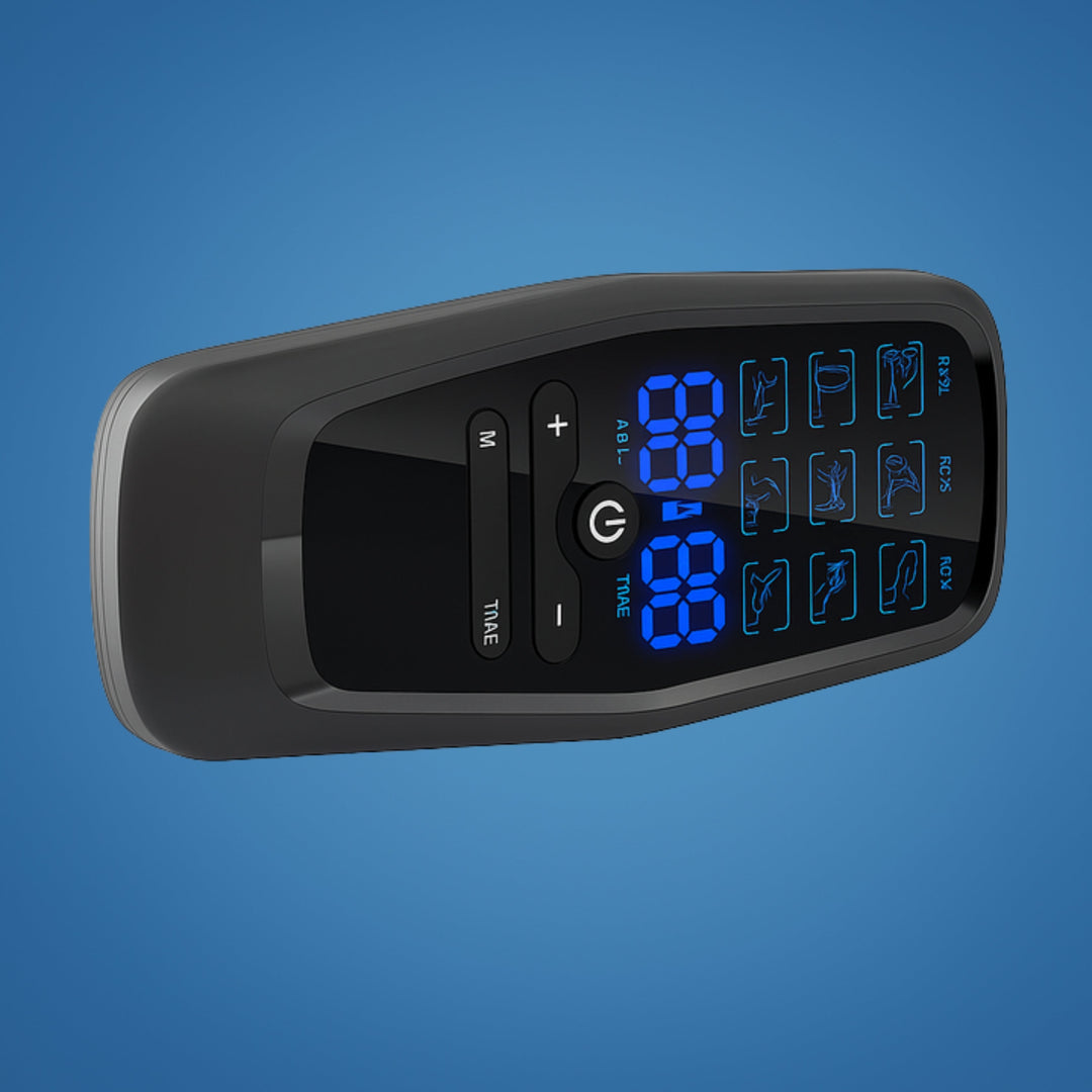 Intensiv smertelindring – USB-drevet 10 puter – Rygg- og skulderubehag Luvikno