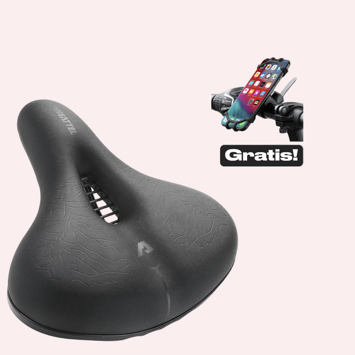 Ergonomisk sykkelsete | Ikke mer rygg- og rumpevondt | Luvikno