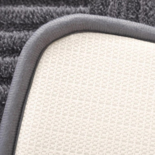 Luvikno | Vivid Grid Absorberende Bade Matte