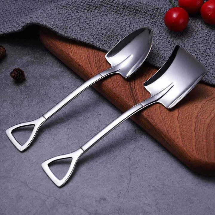 Kreativ Dessert Iskrem 304 Rustfritt Stål Spade Skje | Luvikno