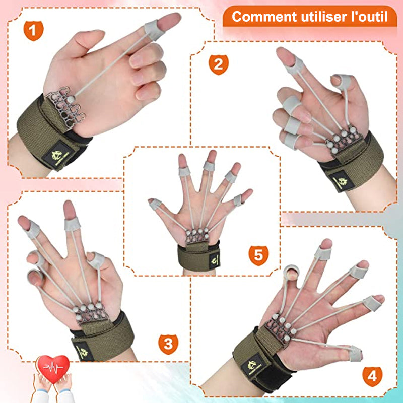 Silikon finger treningstrener | Luvikno
