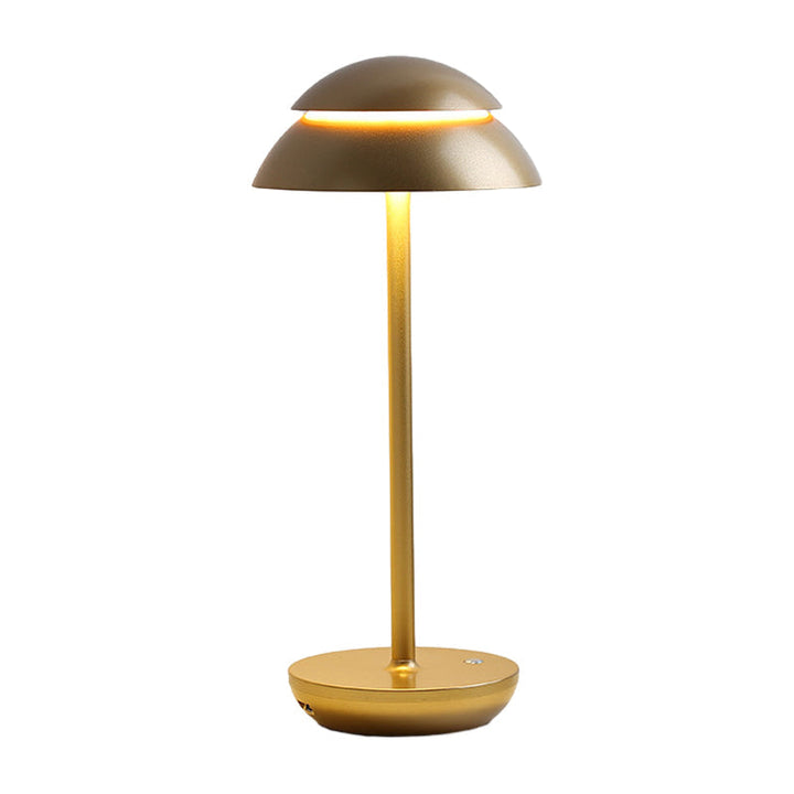 Luvikno | Aurelia Noire - Oppladbar trådløs bordlampe med innebygd LED-belysning og batteri