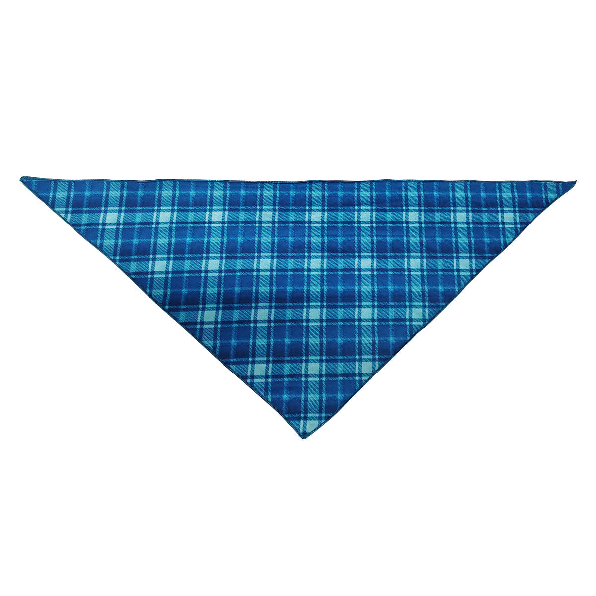 Luvik | "Anna lunta" -slogan ja lumiukko printattu sinivalkoiset ruudulliset jouluyöpaidat yhdistelemään näyttessä