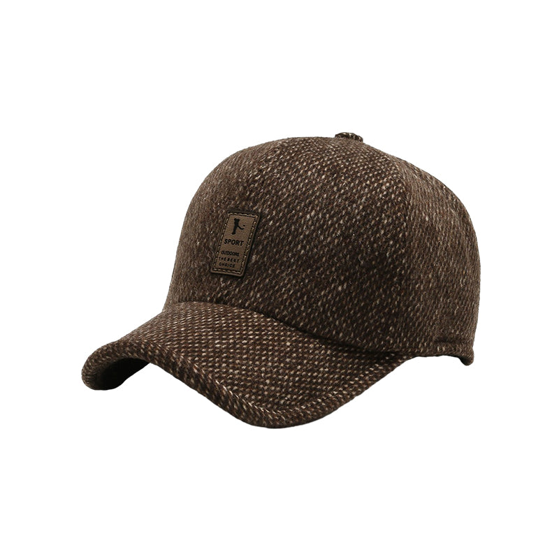 Luvikno | Vinter baseball cap med ørebeskyttere