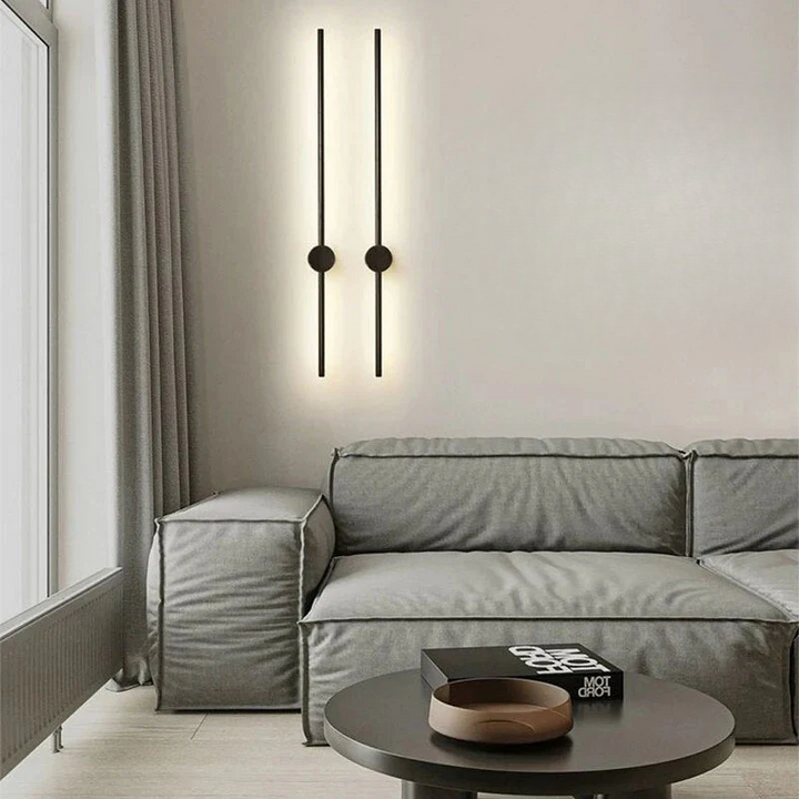 Minimalistisk Vegglampe - Elegant LED Veggspotlight for Moderne Design | Luvikno