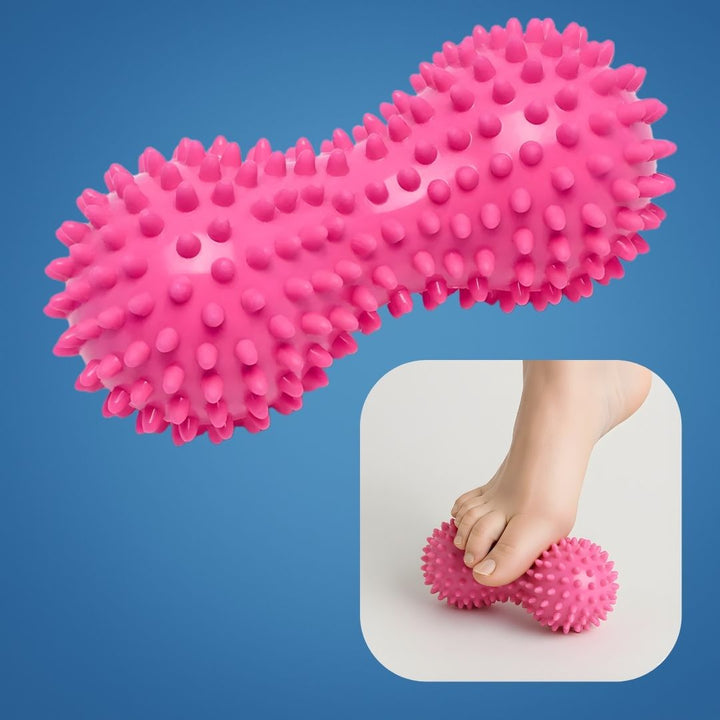 Dypvevsmuskel-lindring – Fast piggete dual-ball design – Raskere restitusjon for aktiv livsstil Luvikno