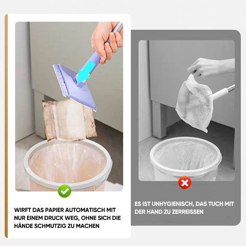 Mini-Mopp med automatisk klutbytte | Luvikno