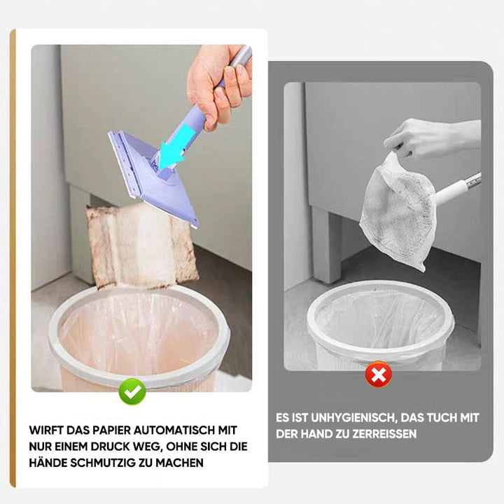 Mini-Mopp med automatisk klutbytte | Luvikno