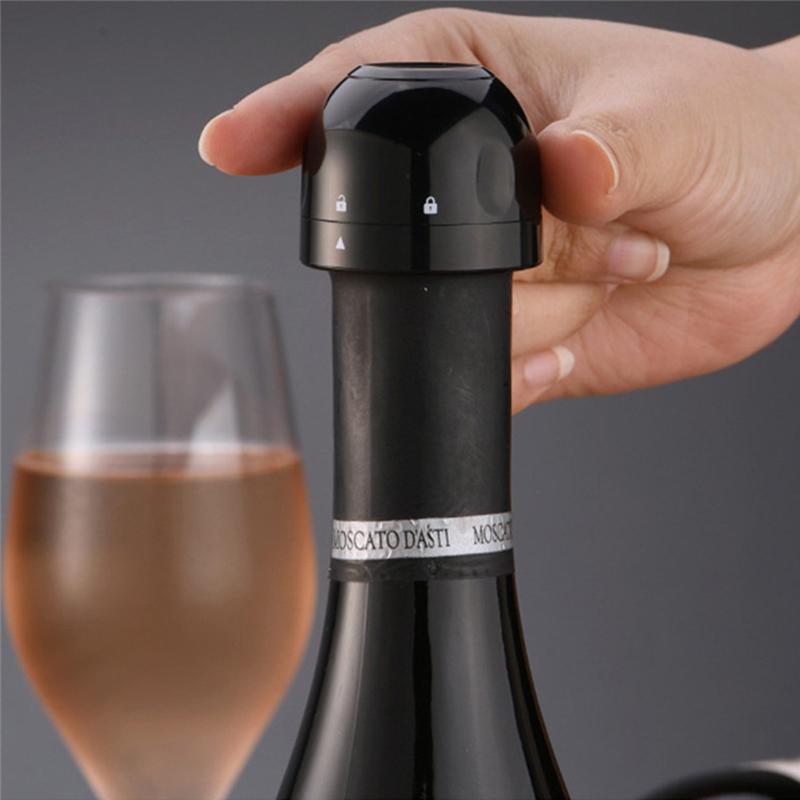 Gjenbrukbar lekkasjesikker silikonforseglet champagnevinsflaskekork | Luvikno