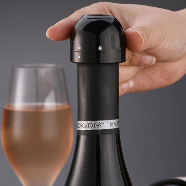 Gjenbrukbar lekkasjesikker silikonforseglet champagnevinsflaskekork | Luvikno