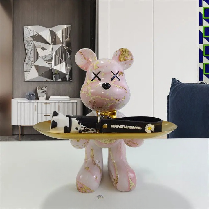 BearArt - Elegant Skulptur for Interiørdekorasjon Luvikno