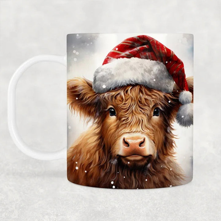 Highland Cow Keramisk Kaffe Mugge | Luvikno