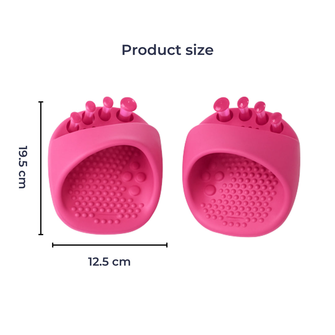 Toe Separator Design – Non-Slip Sole – Fot smerte lindring & Holdningsstøtte Luvikno