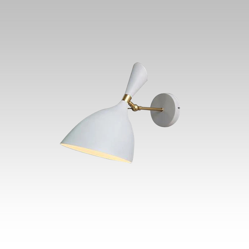 Luminous Haven – Industriell LED Sengelampe for Soverommet Luvikno