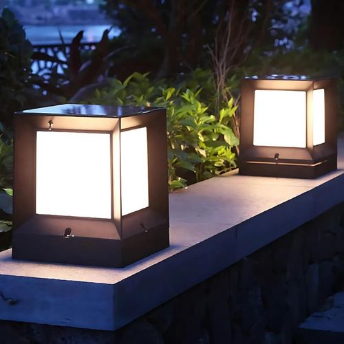 Stilig LED gulvlampe for elegant utendørsbelysning | Luvikno