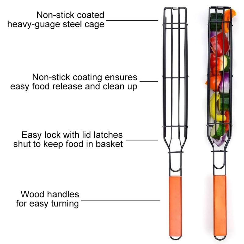 Gjenbrukbare Kabob Grill Kurver | Luvikno