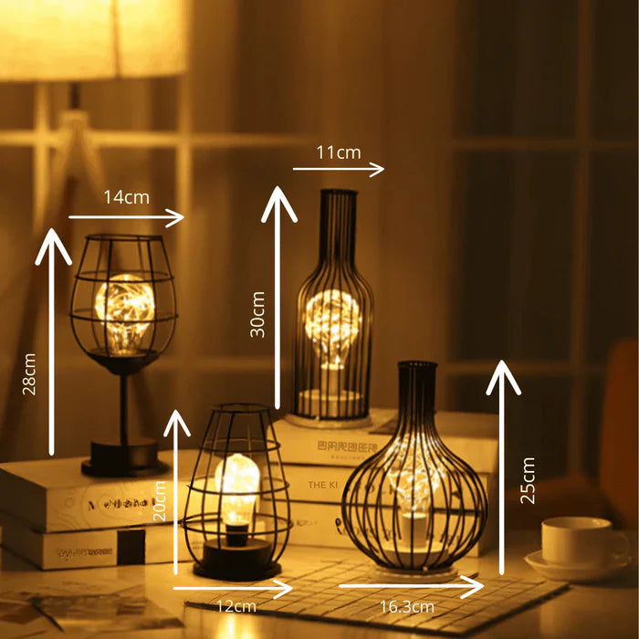 Luksus Bordlampe - LumiGris | Luvikno