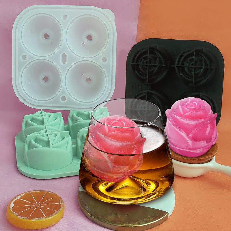 4-roms stor rose isbitform | Luvikno