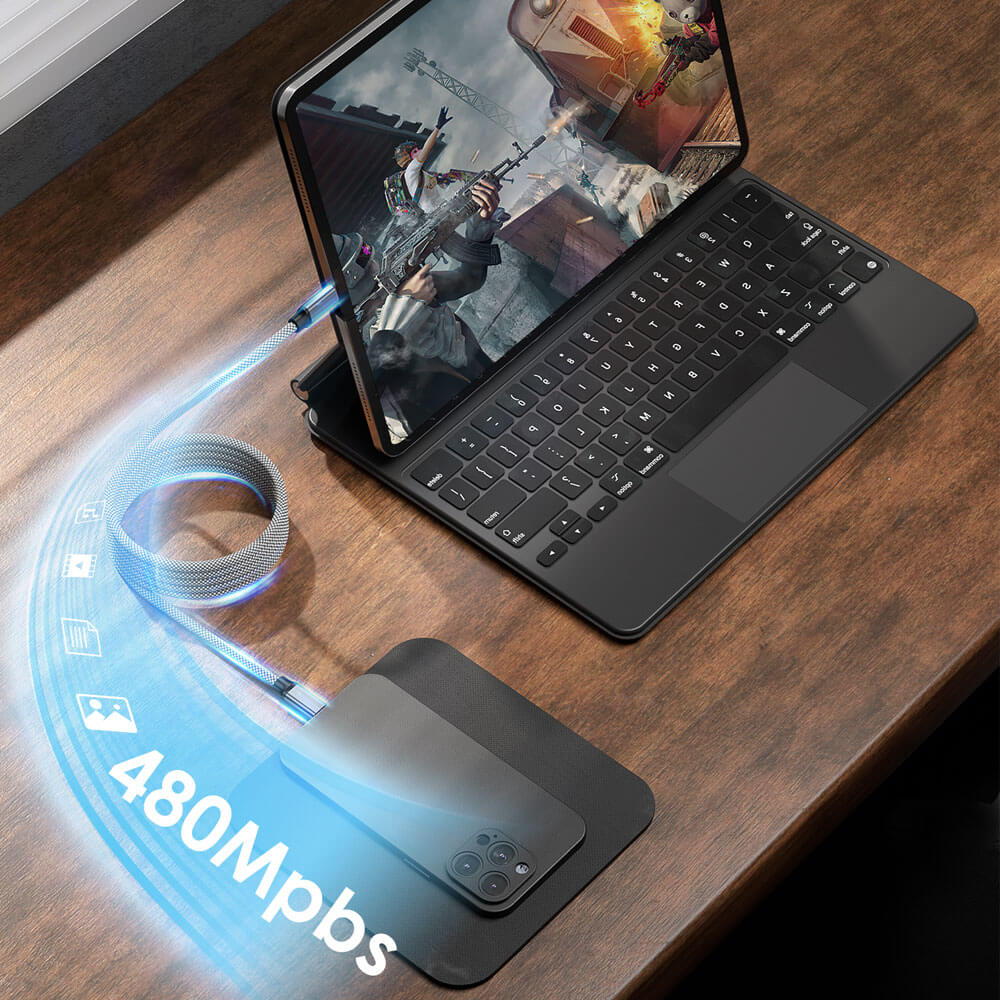 SnapConnect Kabel – Fleksibel Magnetisk Lade Kabel Luvikno