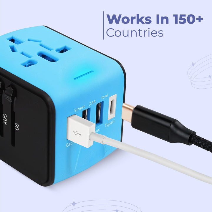 All-in-one Universal Travel Power Adapter Luvikno