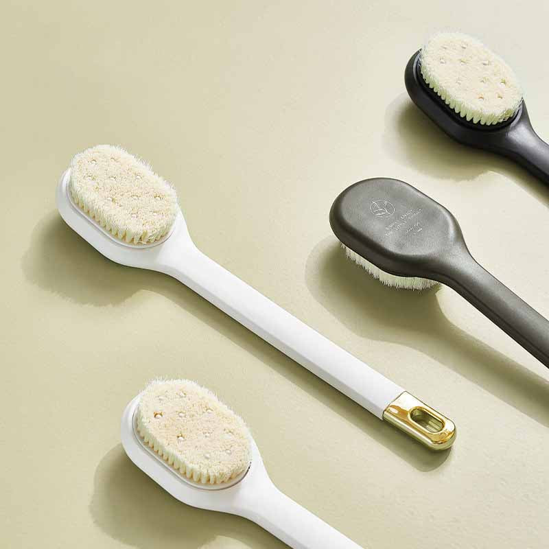 Luvikno | Massasje rengjøringsbørste med langt håndtak