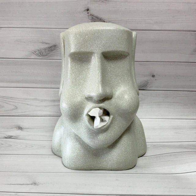 Stein Statue Tissue Box | Luvikno