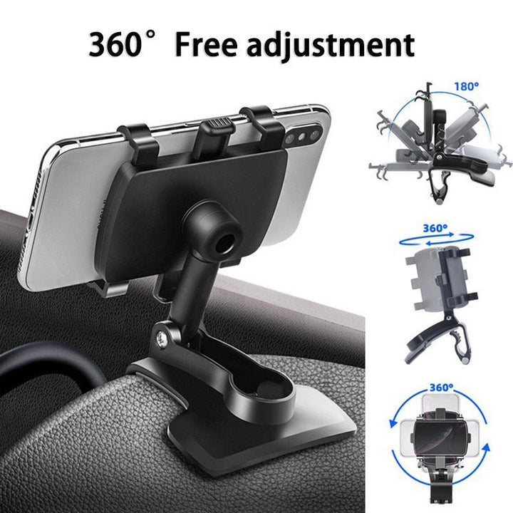 Multifunksjonell Bil Dashbord Mobiltelefonholder | Luvikno