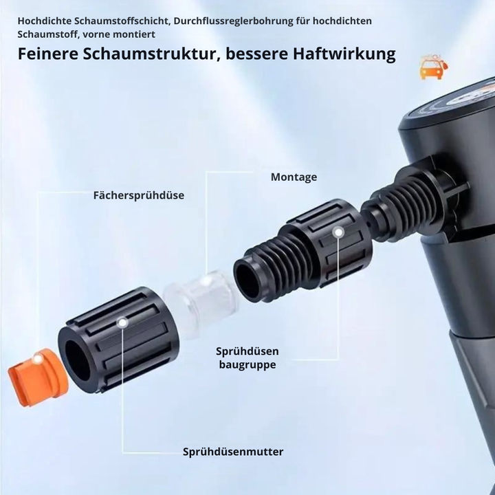 Elektrisk Skum Sprayer Flaske 2L | Luvikno