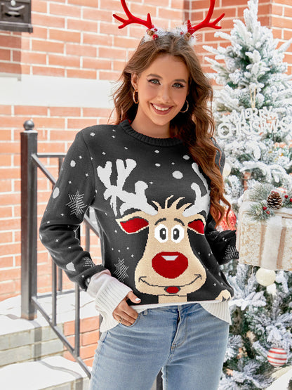 Luvik | Joulukaru & Sarvi Neulepusero