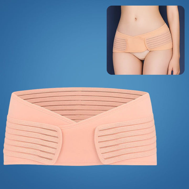 Postpartum Recovery Support – Pustende Stoff – Lindre Becken- og Ryggsmerter for Nybakte Mødre Luvikno