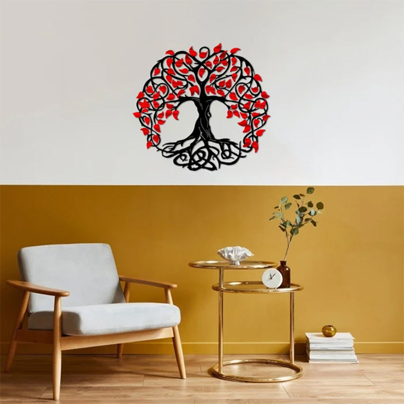 Luvikno | Livets Tre - Metall Trevegg Kunst