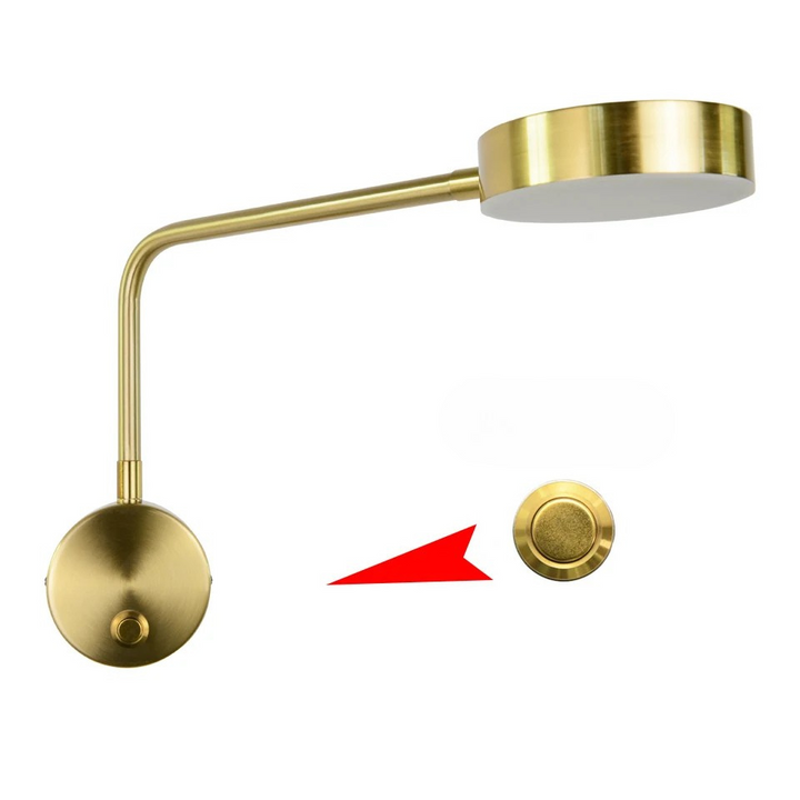NordicGlow - Justerbar LED Vegglampe for Moderne Interiør Luvikno