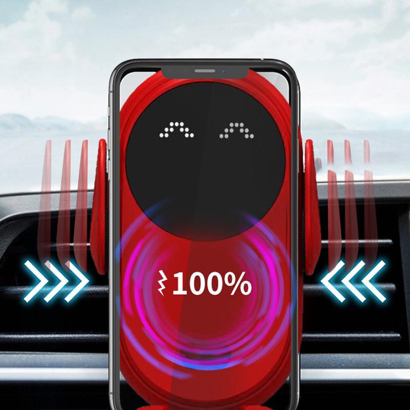 Smart Wireless Auto-Sensing Auto Håndholdt Holders Lader | Luvikno