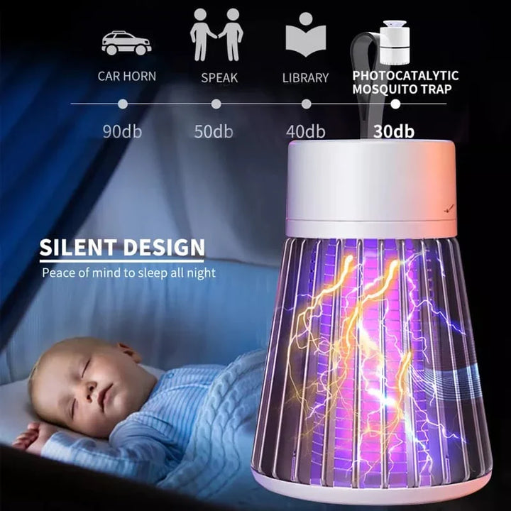 Elektrisk mygglampe Elektrisk insektlampe Elektrisk ultrafiolett mygglampe Luvikno