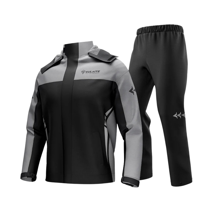 Luvik | Unisex Motorsykkel Regnjakke - vanntett og pustende - Lett design