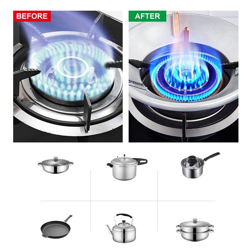 Gass Cooktop Vindbeskyttet Sirkel | Luvikno