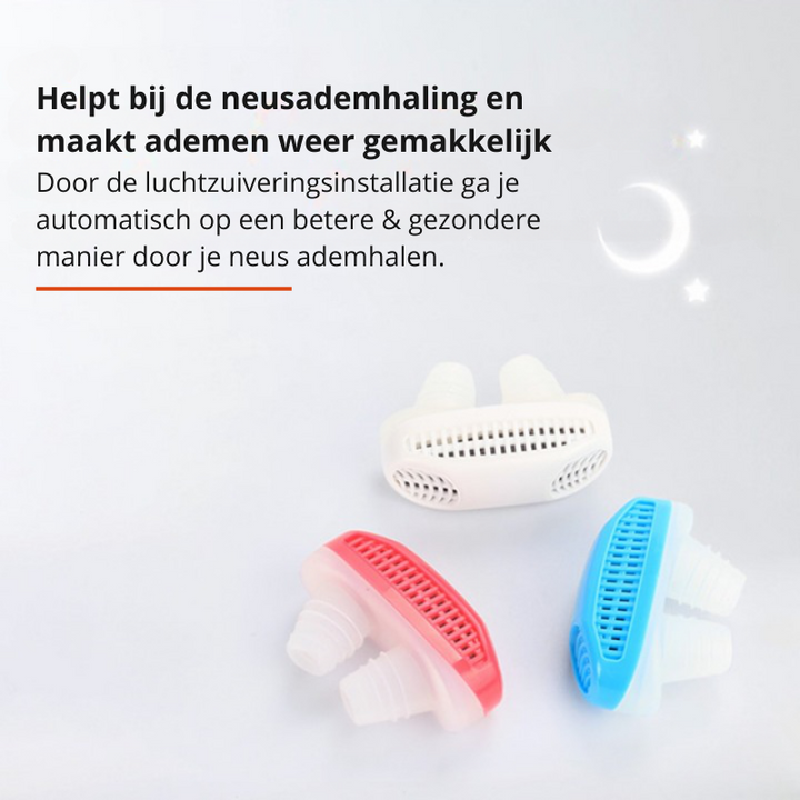 PureSleep 2-i-1 - Anti-snorking og Luftrenser Luvikno
