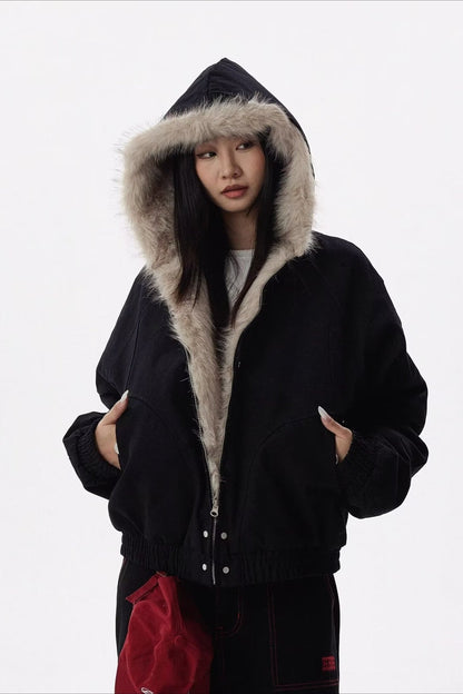 Luvik | Fit Eristehittu Puffer-takki