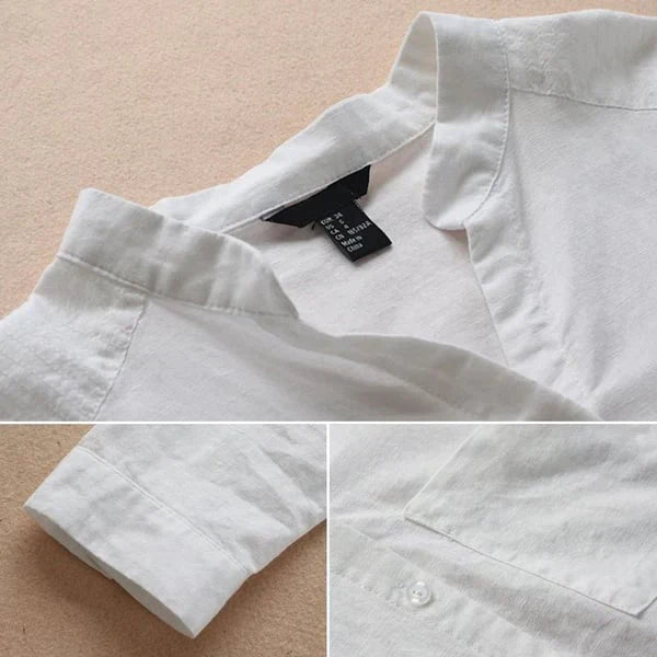 Luvik | Laiha Pellava-Puuvillapaita