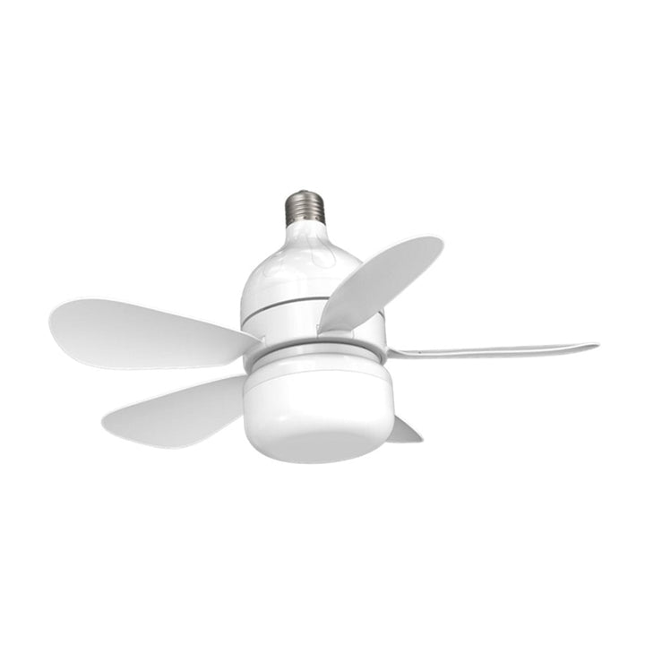 2-i-1 LED Taklampe Vifte med Fjernkontroll, E27/B22 Base | Luvikno