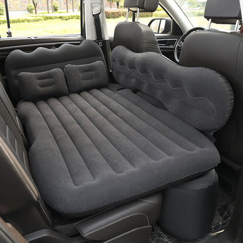 Bilreise oppblåsbar sovepute. | Luvikno
