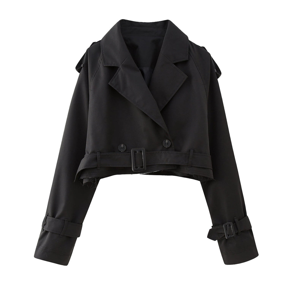 Luvik | Kort trenchcoat