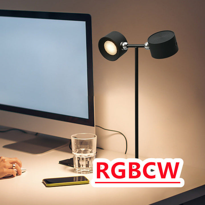 Berøringsfølsom LED bordlampe med magnetisk base. | Luvikno