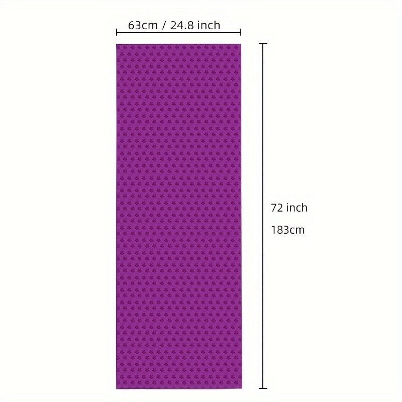Anti-Slip Yoga Mat – Foldbar & Vaskbar Luvikno