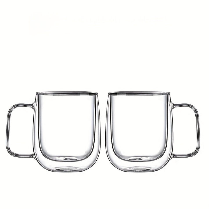 ThermoSip Dobbeltvegget glasskrus – Borosilikatglass, varmebestandig & elegant | Luvikno