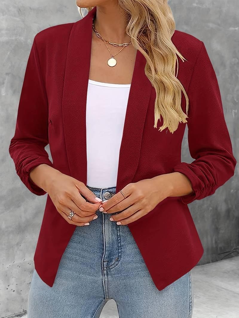Luvik | Stilig Blazer med Åpen Front