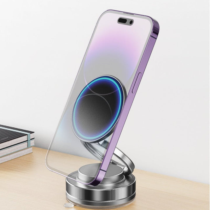 360° justerbar vakuum-magnet telefonholder | Luvikno